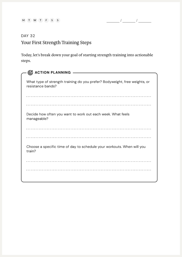Momentum-Building Exercises